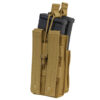 Single 2xM4/2xM16 Open-Top Stacker Mag Pouch COYOTE OD-A-CON108-COY asgbox.pl