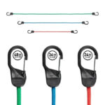 SlideLock(R) Carabiner Bungee - red - obrazek 2