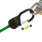 SlideLock(R) Carabiner Bungee - red - obrazek 3