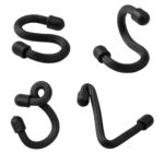 Gear Tie(R) Bendable S-Hook - black - obrazek 3