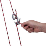 Figure 9(R) Rope Tightener, silver - small - obrazek 5