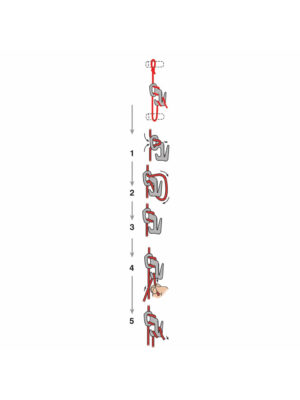 Figure 9(R) Rope Tightener, silver - small - obrazek 2