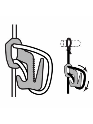 Figure 9(R) Rope Tightener, silver - small - obrazek 4