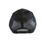 Retro Trucker Cap ANAREUS Spider logo yellow - Multicam BLACK(R) - obrazek 4