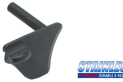 Stainless Thumb Safety For MARUI M1911A1 (Black)