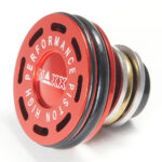 CNC Aluminum Double O-Ring Ball Bearing AEG Piston Head - obrazek 2