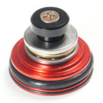 CNC Aluminum Double O-Ring Ball Bearing AEG Piston Head - obrazek 4