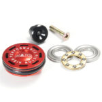 CNC Aluminum Double O-Ring Ball Bearing AEG Piston Head - obrazek 5