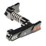 CNC Aluminum Advanced Magazine Release Style A for M4/M16 - Black - obrazek 2
