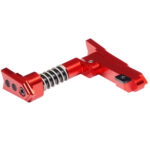 CNC Aluminum Advanced Magazine Release Style A for M4/M16 - Red - obrazek 5