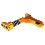 CNC Aluminum Advanced Magazine Release Style B for M4/M16 - Dark Earth - obrazek 5