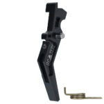CNC Aluminum Advanced Trigger (Style A) (Black) for M16 AEG Series - obrazek 3