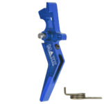 CNC Aluminum Advanced Trigger (Style A) (Blue) for M16 AEG Series - obrazek 4