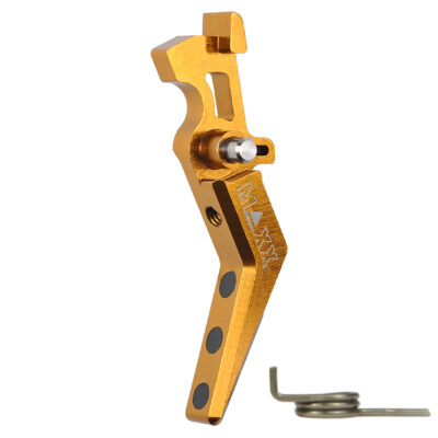 CNC Aluminum Advanced Trigger (Style A) (Dark Earth) for M16 AEG Series