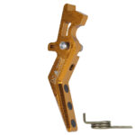 CNC Aluminum Advanced Trigger (Style A) (Dark Earth) for M16 AEG Series - obrazek 2
