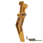 CNC Aluminum Advanced Trigger (Style A) (Dark Earth) for M16 AEG Series - obrazek 3