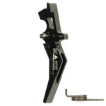 CNC Aluminum Advanced Trigger (Style B) (Black) for M16 AEG Series - obrazek 4