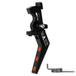 CNC Aluminum Advanced Speed Trigger (Style A) (Black) for M16 AEG Series