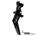 CNC Aluminum Advanced Speed Trigger (Style A) (Black) for M16 AEG Series - obrazek 3