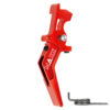 CNC Aluminum Advanced Speed Trigger (Style A) (Red) for M16 AEG Series OD-A-MX-TRG002SAR asgbox.pl