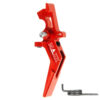 CNC Aluminum Advanced Speed Trigger (Style A) (Red) for M16 AEG Series OD-A-MX-TRG002SAR asgbox.pl