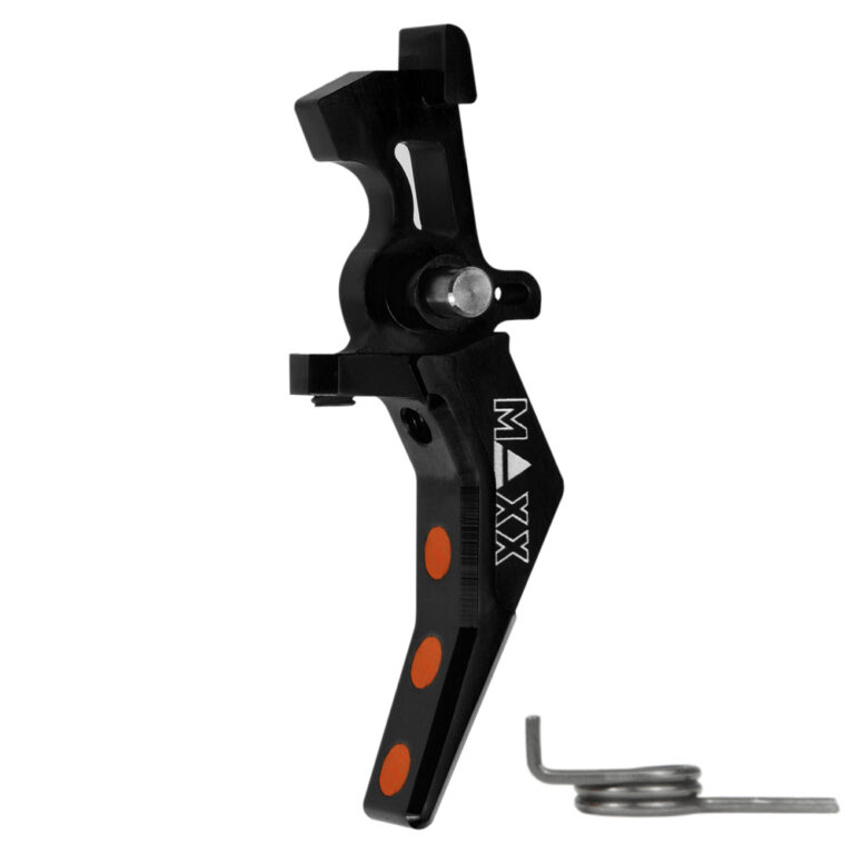 CNC Aluminum Advanced Speed Trigger (Style B) (Black) for M16 AEG Series