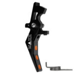 CNC Aluminum Advanced Speed Trigger (Style B) (Black) for M16 AEG Series - obrazek 2