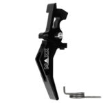 CNC Aluminum Advanced Speed Trigger (Style B) (Black) for M16 AEG Series - obrazek 3
