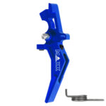 CNC Aluminum Advanced Speed Trigger (Style B) (Blue) for M16 AEG Series - obrazek 4