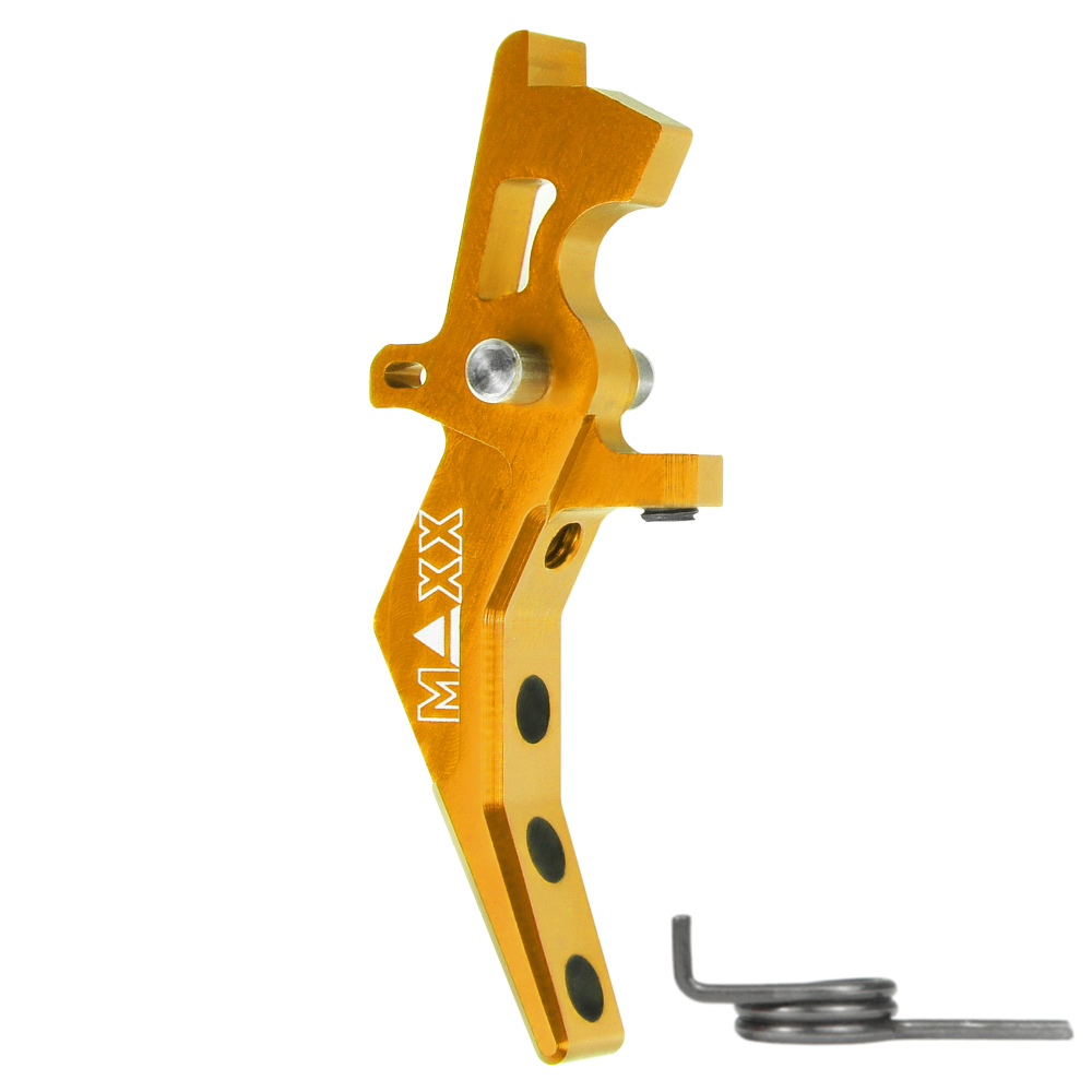 CNC Aluminum Advanced Speed Trigger (Style B) (Dark Earth) for M16 AEG Series MX-TRG002SBG asgbox.pl CNC Aluminum Advanced Speed Trigger (Style B) (Dark Earth) for M16 AEG Series - obrazek 2
