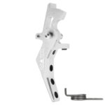 CNC Aluminum Advanced Speed Trigger (Style B) (Silver) for M16 AEG Series - obrazek 2