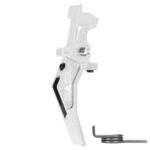 CNC Aluminum Advanced Speed Trigger (Style B) (Silver) for M16 AEG Series - obrazek 3