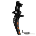 CNC Aluminum Advanced Speed Trigger (Style C) (Black) for M16 AEG Series - obrazek 2