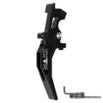 CNC Aluminum Advanced Speed Trigger (Style C) (Black) for M16 AEG Series - obrazek 3