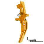 CNC Aluminum Advanced Speed Trigger (Style C) (Dark Earth) for M16 AEG Series - obrazek 4