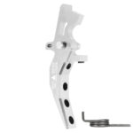 CNC Aluminum Advanced Speed Trigger (Style C) (Silver) for M16 AEG Series - obrazek 2
