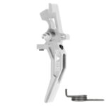 CNC Aluminum Advanced Speed Trigger (Style C) (Silver) for M16 AEG Series - obrazek 4