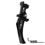 CNC Aluminum Advanced Speed Trigger (Style D) (Black) for M16 AEG Series - obrazek 3