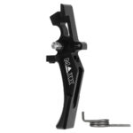 CNC Aluminum Advanced Speed Trigger (Style D) (Black) for M16 AEG Series - obrazek 4