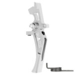 CNC Aluminum Advanced Speed Trigger (Style D) (Silver) for M16 AEG Series - obrazek 4