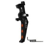 CNC Aluminum Advanced Speed Trigger (Style E) (Black) for M16 AEG Series