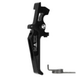 CNC Aluminum Advanced Speed Trigger (Style E) (Black) for M16 AEG Series - obrazek 3