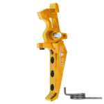 CNC Aluminum Advanced Speed Trigger (Style E) (Dark Earth) for M16 AEG Series