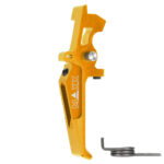 CNC Aluminum Advanced Speed Trigger (Style E) (Dark Earth) for M16 AEG Series - obrazek 3
