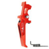 CNC Aluminum Advanced Speed Trigger (Style E) (Red) for M16 AEG Series OD-A-MX-TRG002SER asgbox.pl