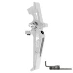 CNC Aluminum Advanced Speed Trigger (Style E) (Silver) for M16 AEG Series - obrazek 4