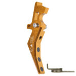 CNC Aluminum Advanced Trigger (Style B) (Dark Earth) for M16 AEG Series - obrazek 2