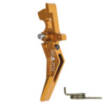 CNC Aluminum Advanced Trigger (Style B) (Dark Earth) for M16 AEG Series - obrazek 4