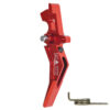 CNC Aluminum Advanced Trigger (Style B) (Red) for M16 AEG Series OD-A-MX-TRG001SBR asgbox.pl