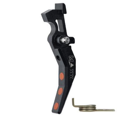 CNC Aluminum Advanced Trigger (Style C) (Black) for M16 AEG Series